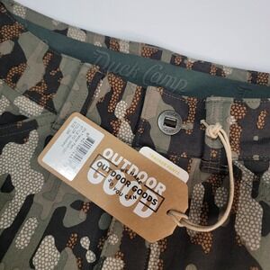 Duck Camp W's Tracker Pants 26x32 Woodland Camo Cargo Pocket Outdoor Hunting NWT